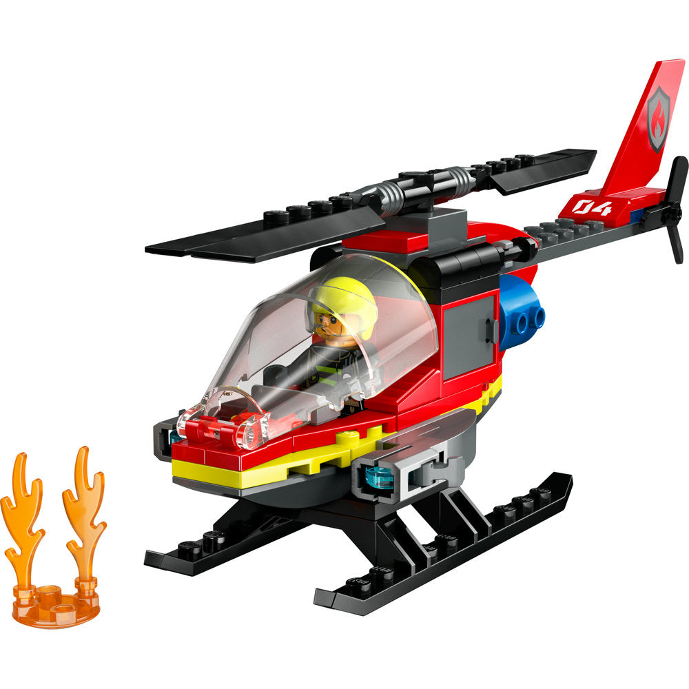 LEGO CITY FIRE FIRE RESCUE HELICOPTER 60411