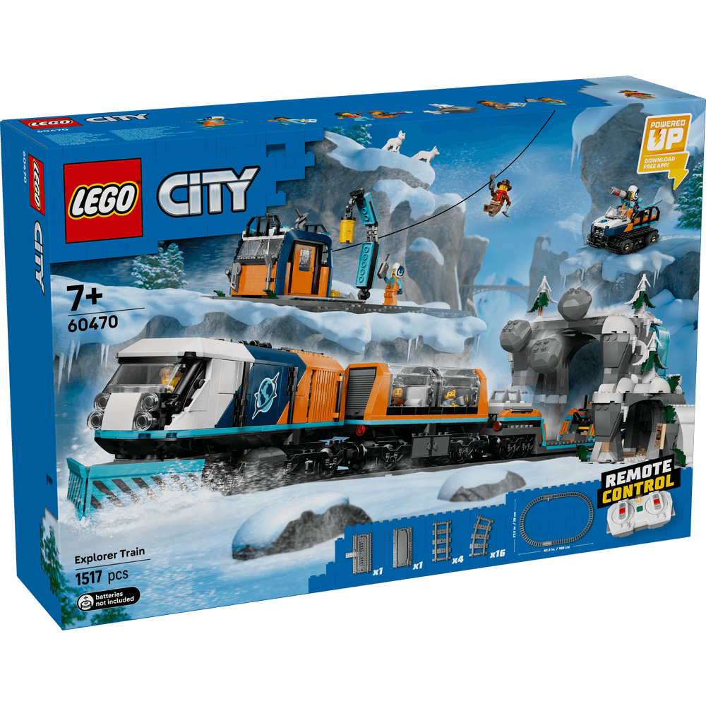 LEGO EXPLORER'S ARCTIC POLAR EXPRESS TRAIN 60470