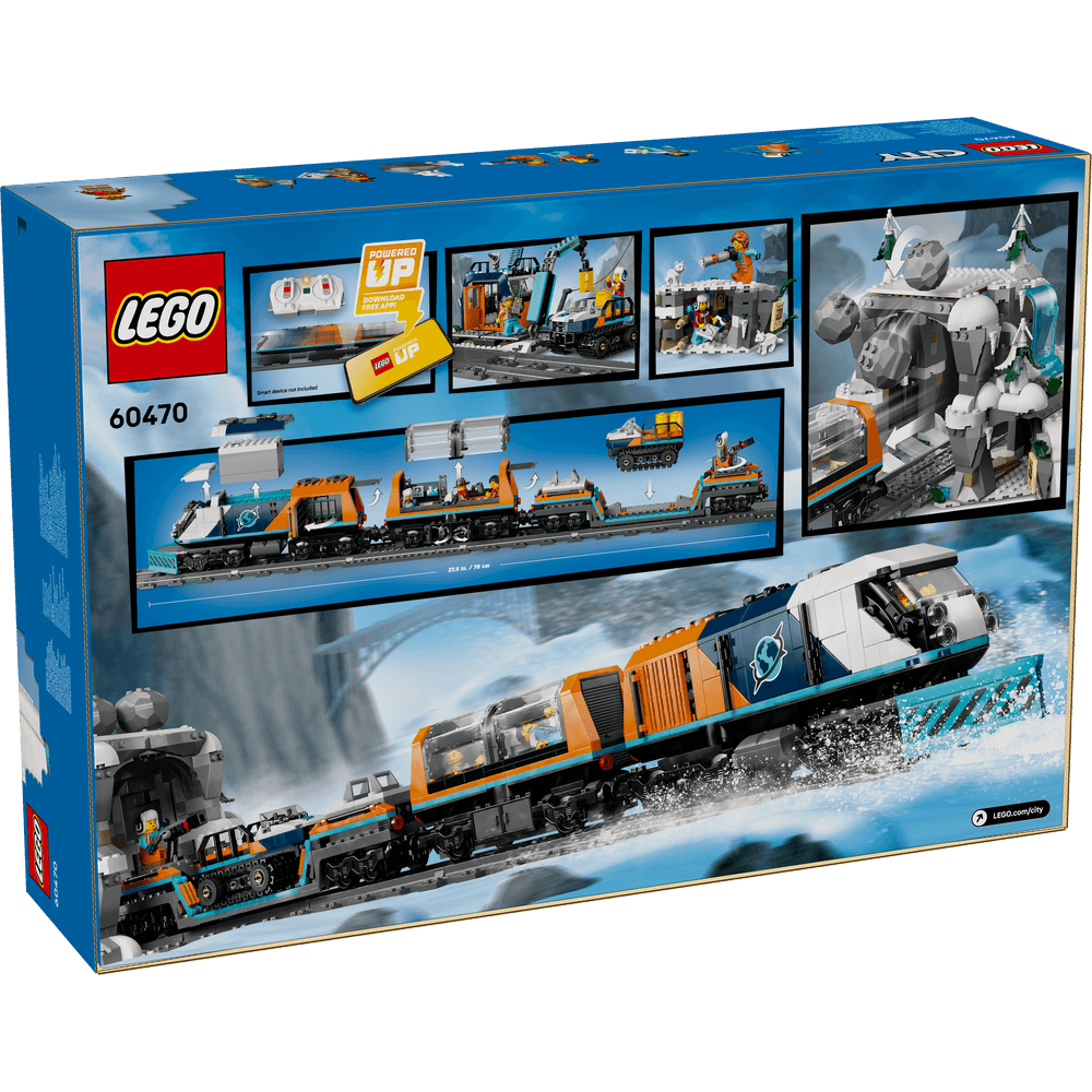 LEGO EXPLORER'S ARCTIC POLAR EXPRESS TRAIN 60470