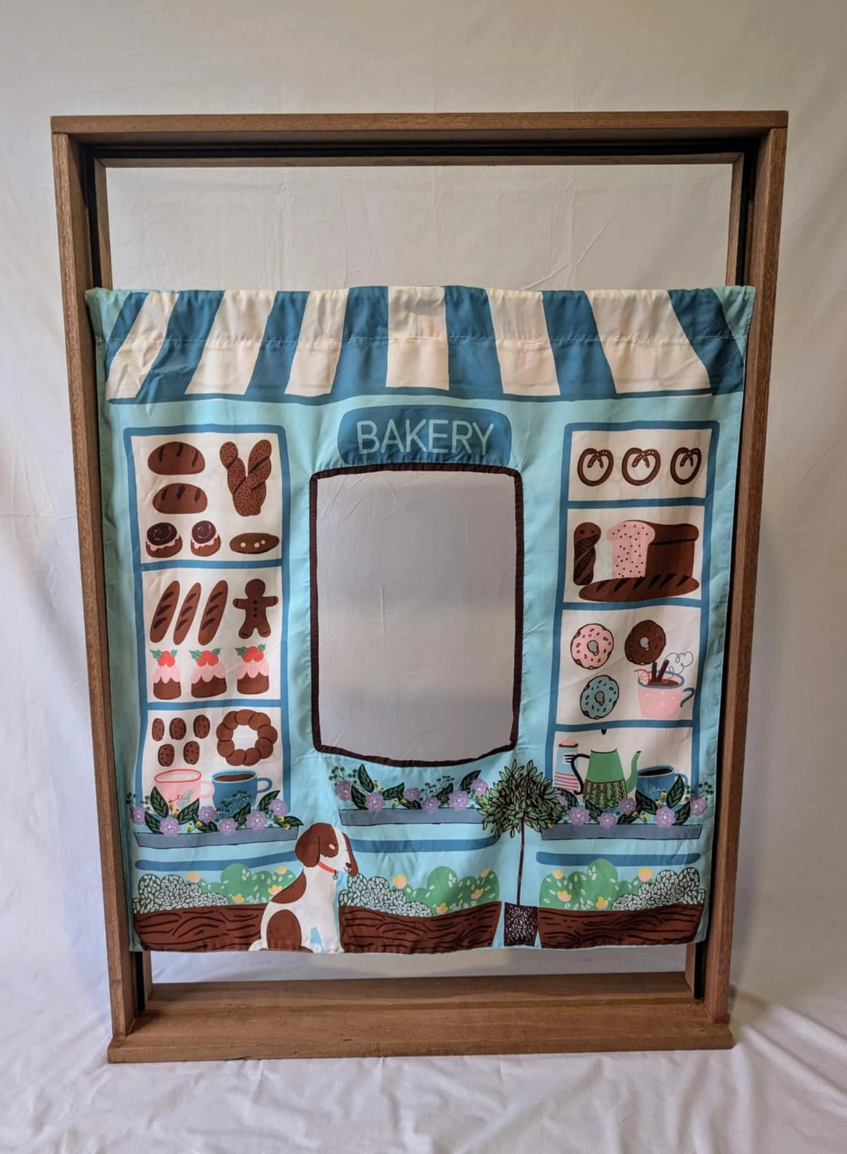 THE COZY CUBE PLAY PANELS REVERSIBLE CAFE AND BAKERY