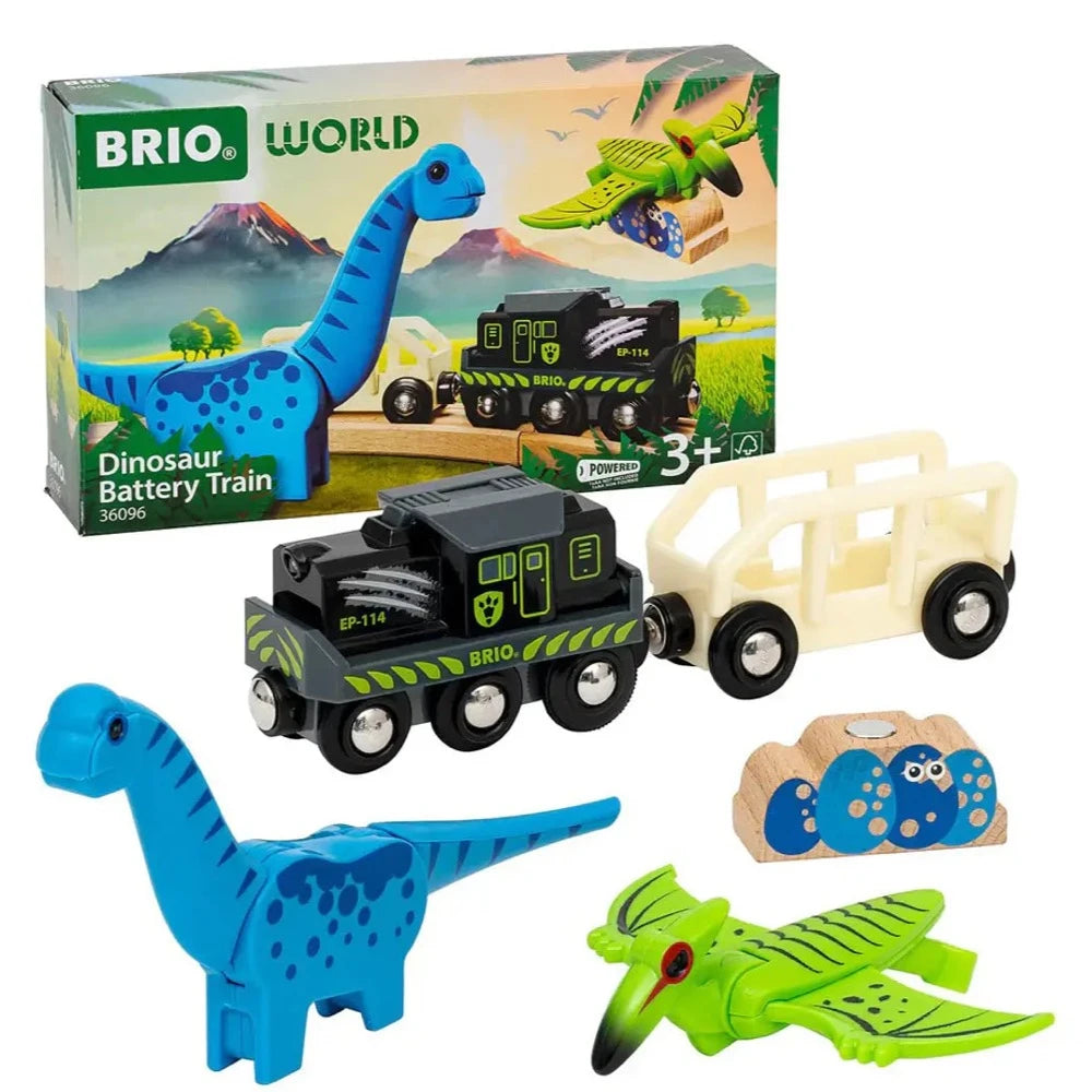 BRIO DINOSAUR BATTERY TRAIN