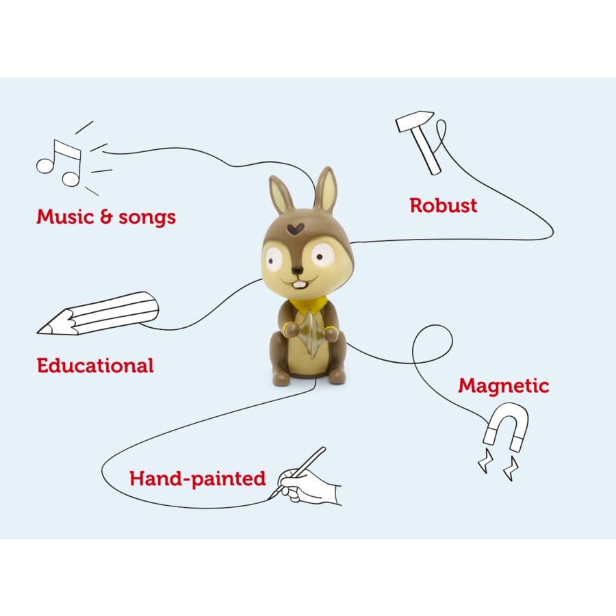 TONIES FAVOURITE CHILDREN'S SONGS SING ALONG SONGS TONIE AUDIO CHARACTER