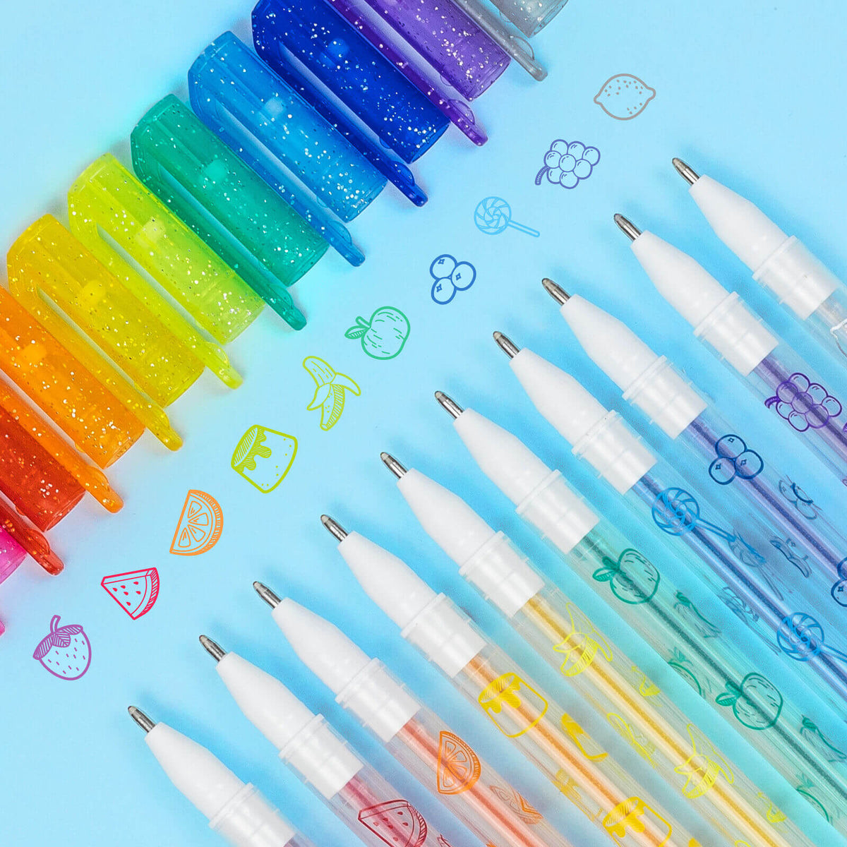 TIGER TRIBE SHIMMER SCENTED GEL PENS