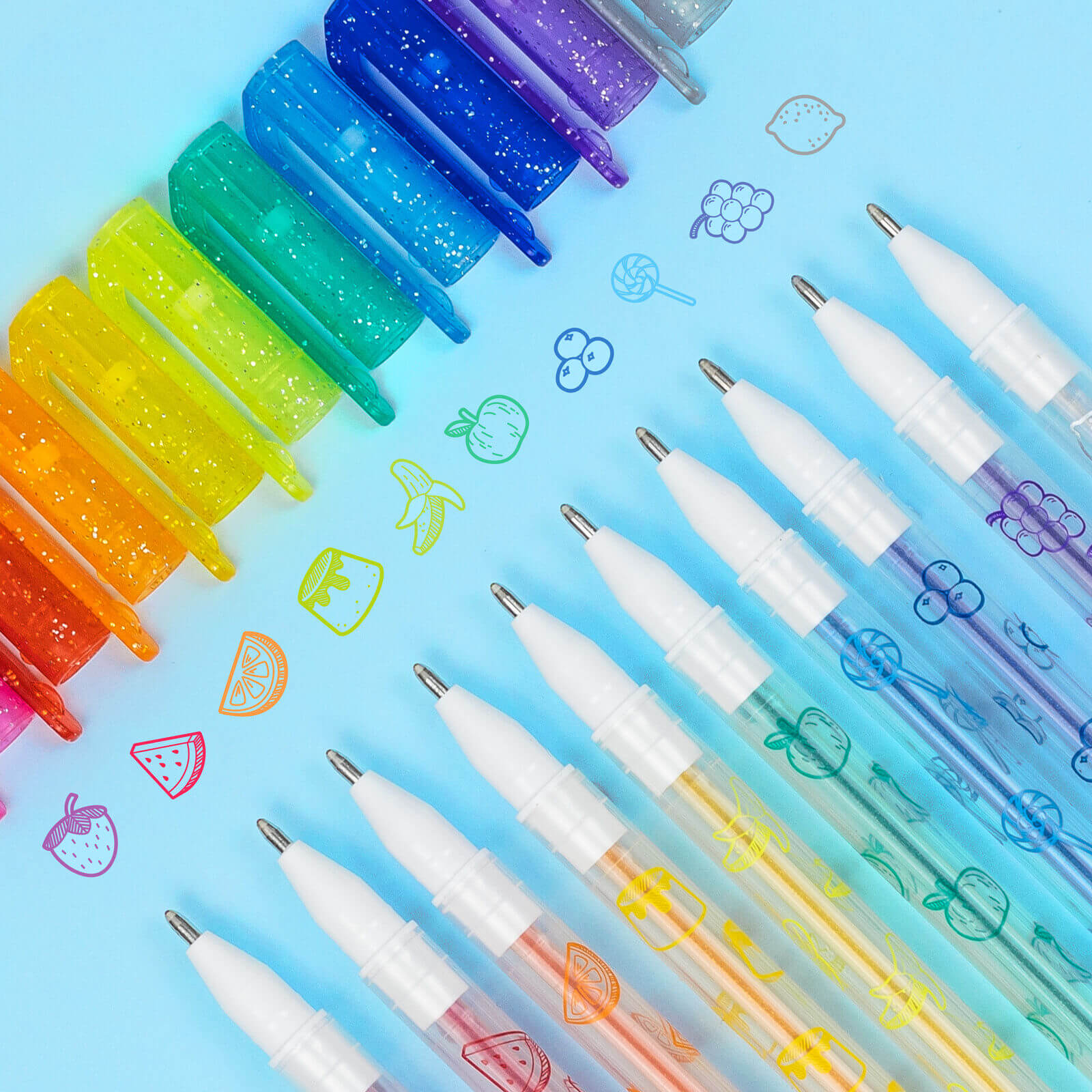 TIGER TRIBE SHIMMER SCENTED GEL PENS