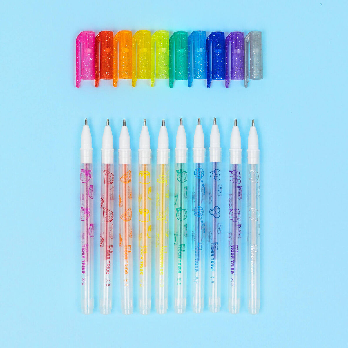 TIGER TRIBE SHIMMER SCENTED GEL PENS