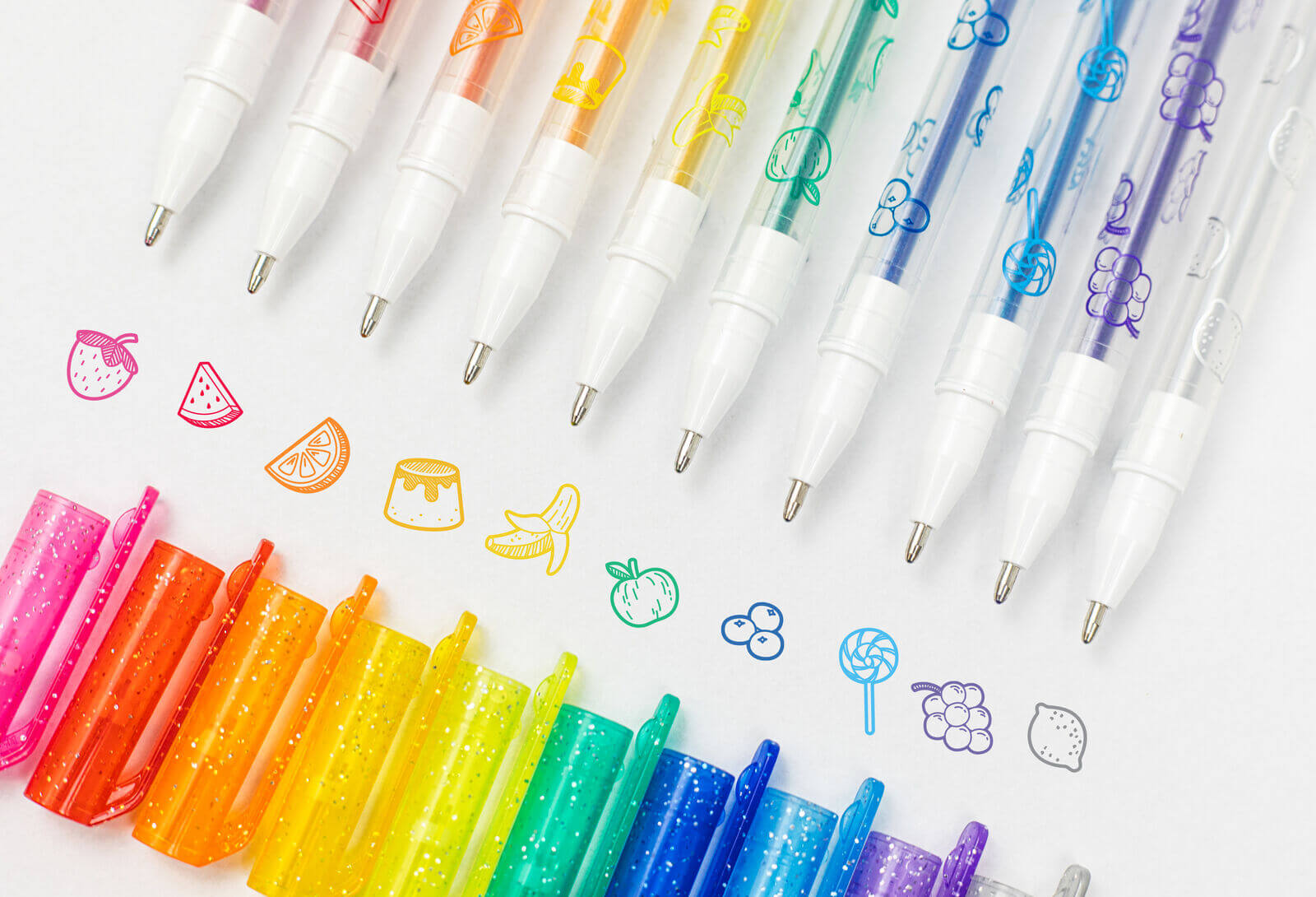 TIGER TRIBE SHIMMER SCENTED GEL PENS