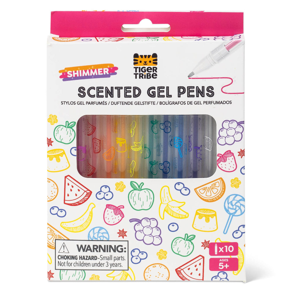 TIGER TRIBE SHIMMER SCENTED GEL PENS