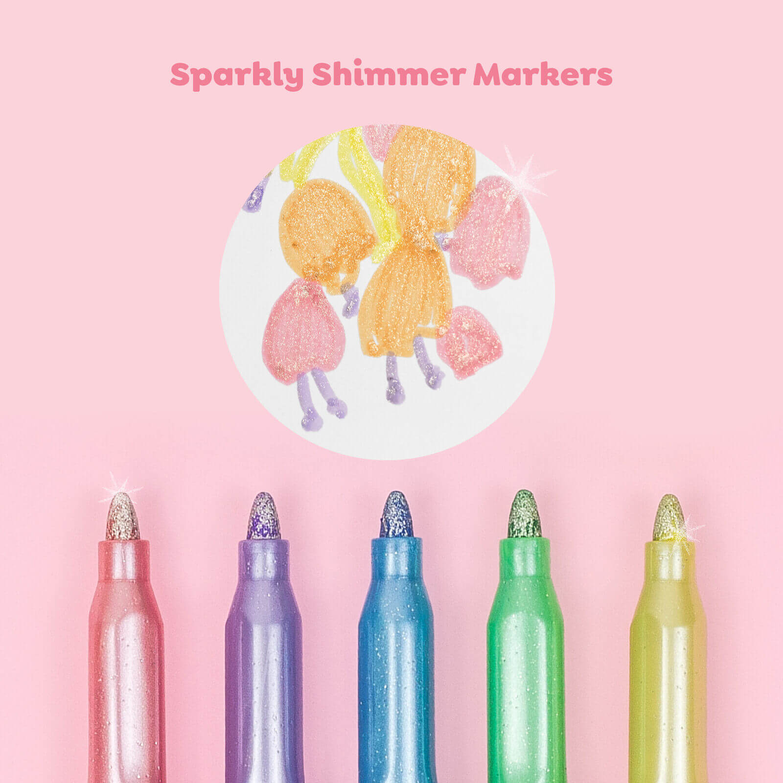 TIGER TRIBE SHIMMER MARKERS