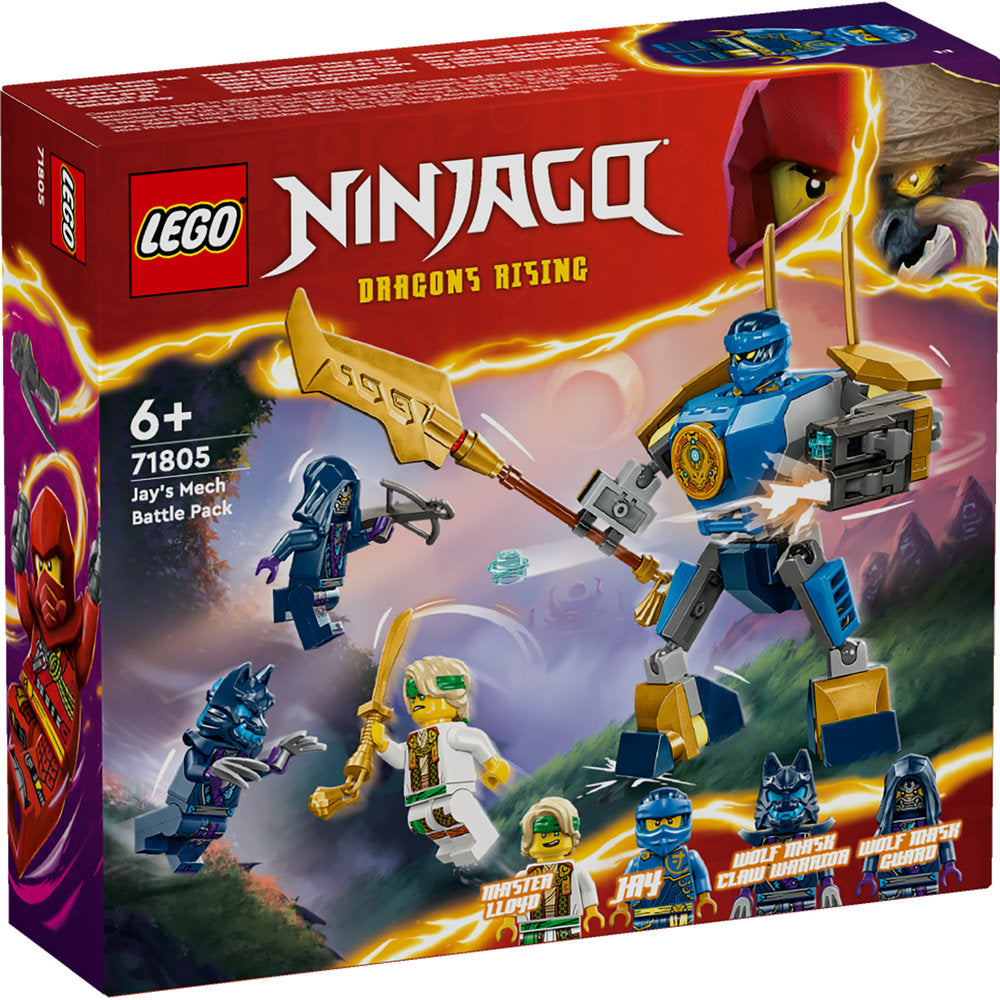 LEGO NINJAGO JAYS MECH BATTLE PACK 71805