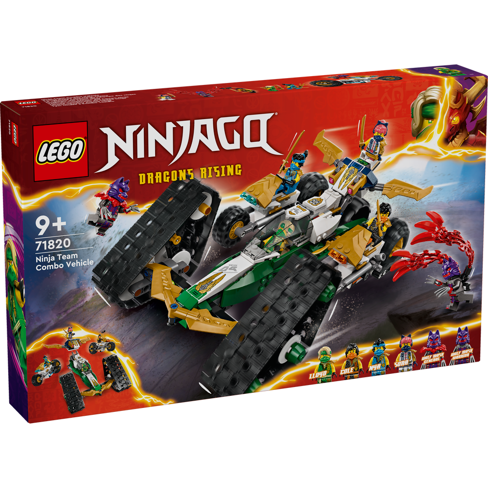 LEGO NINJAGO TV SERIES NINJA TEAM COMBO VEHICLE 71820