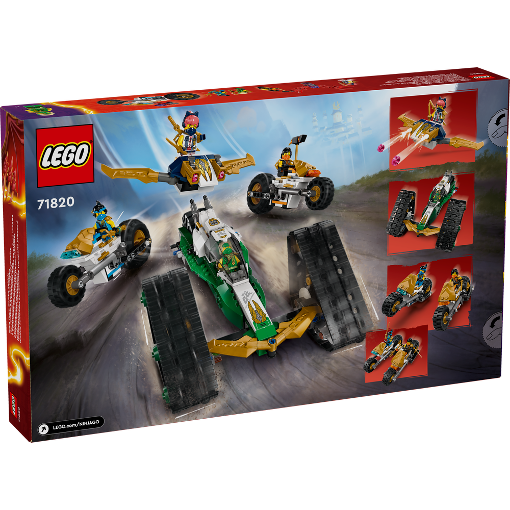 LEGO NINJAGO TV SERIES NINJA TEAM COMBO VEHICLE 71820