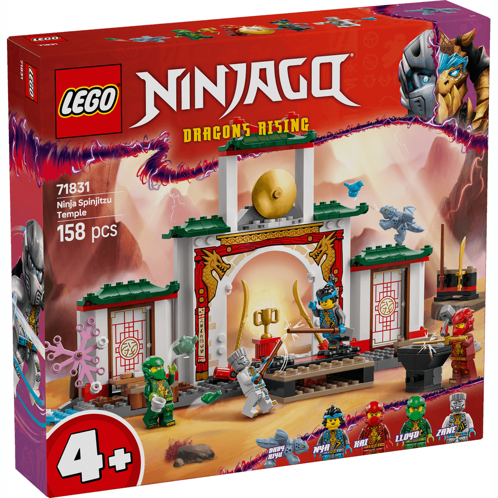 NINJA SPINJITZU TEMPLE 71831