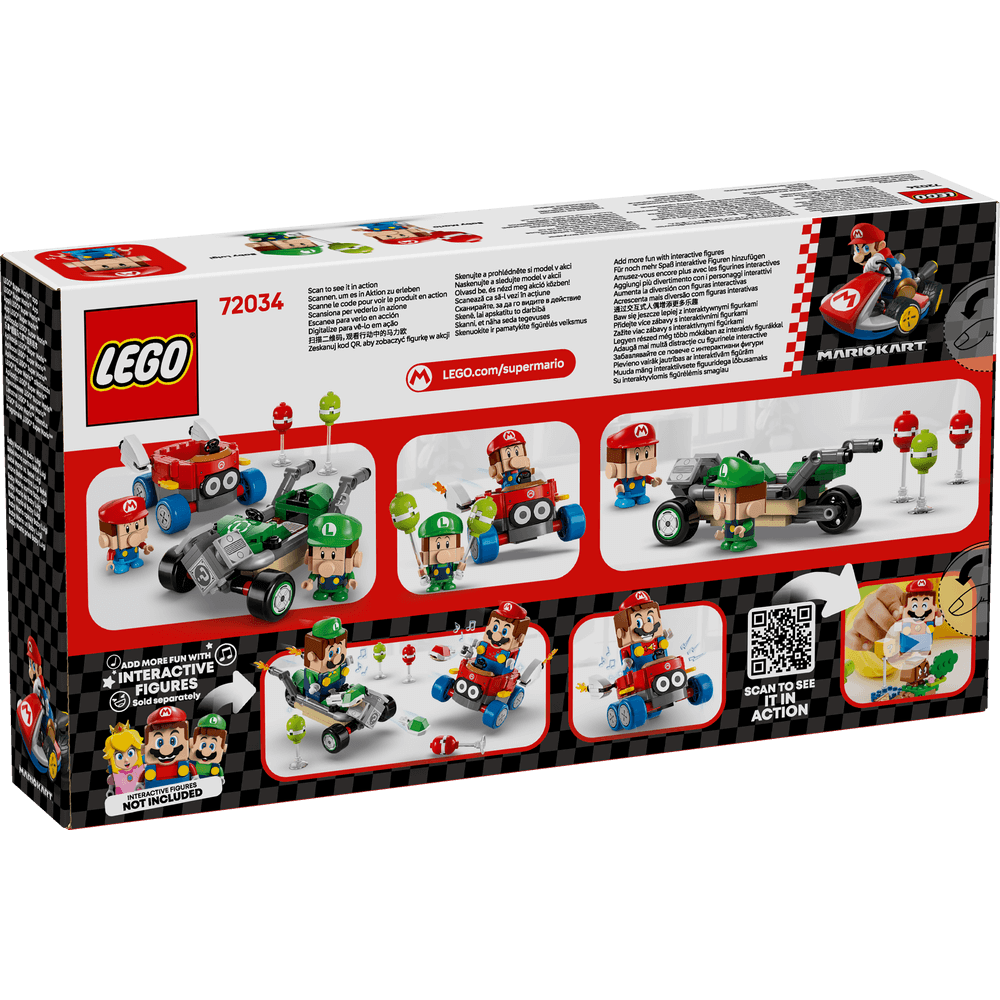 SUPER MARIO BABY MARIO VS BABY LUIGI 72034