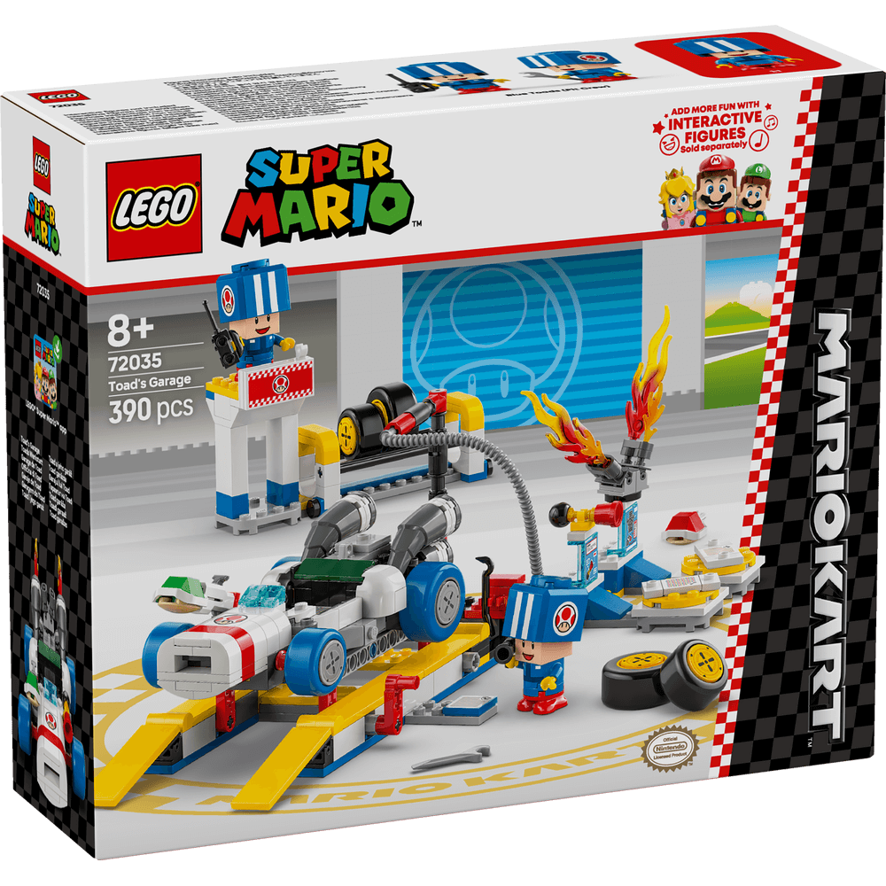 SUPER MARIO TOADS GARAGE 72035