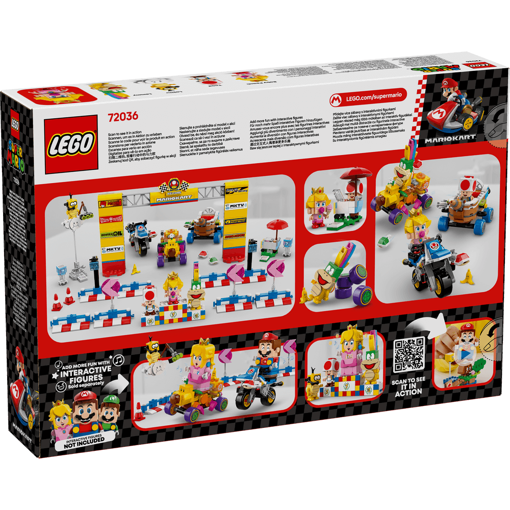 SUPER MARIO BABY PEACH AND GRAND PRIX SET 72036