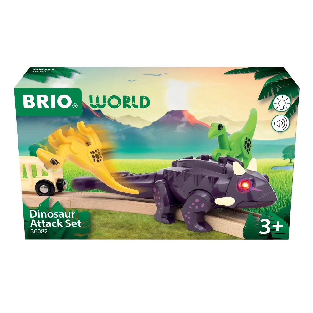 BRIO DINOSAUR ATTACK SET
