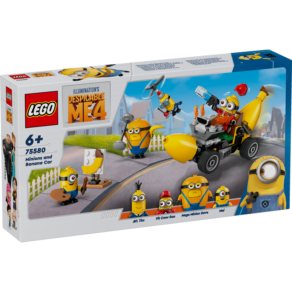 LEGO Minions and Banana Car 75580