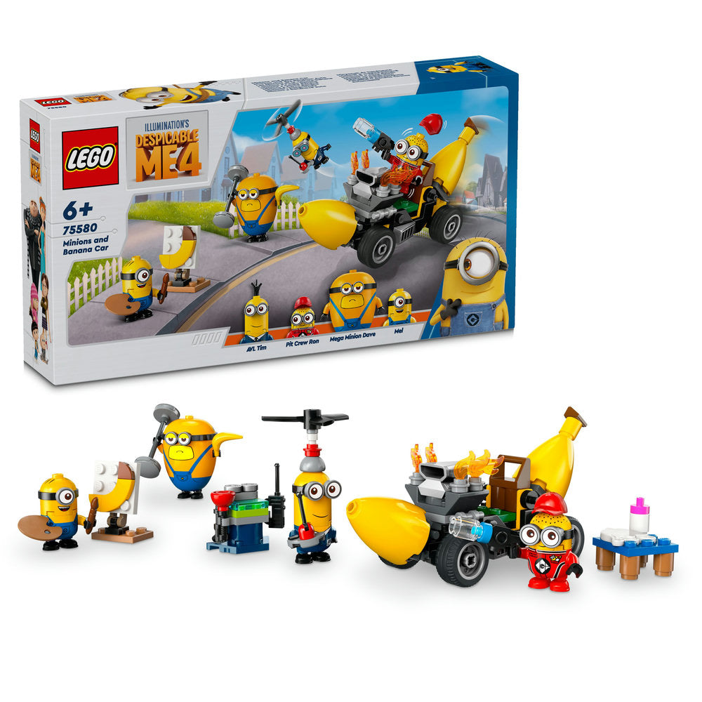 LEGO Minions and Banana Car 75580