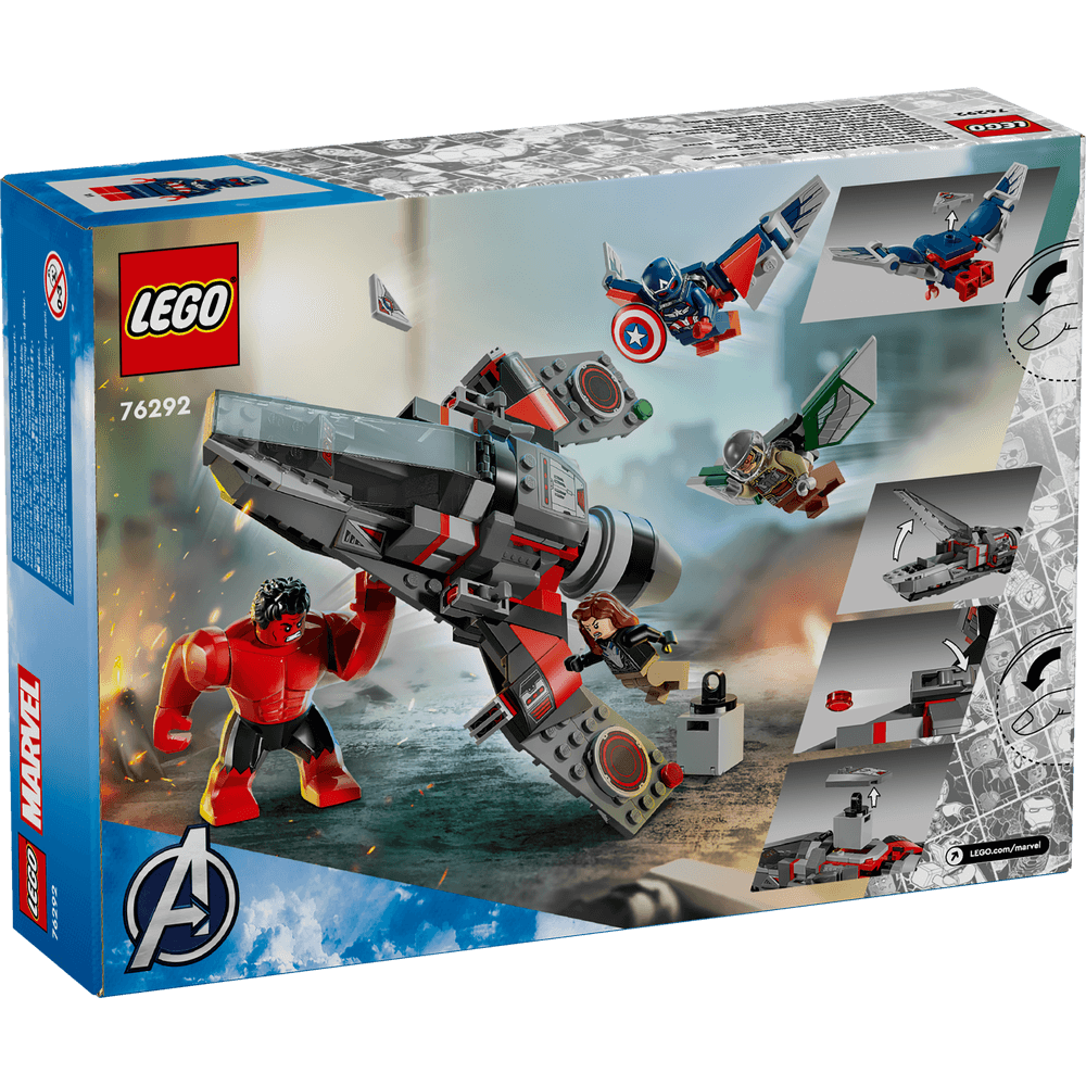 LEGO SUPER HEROES MARVEL CAPTAIN AMERICA VS RED HULK 76292