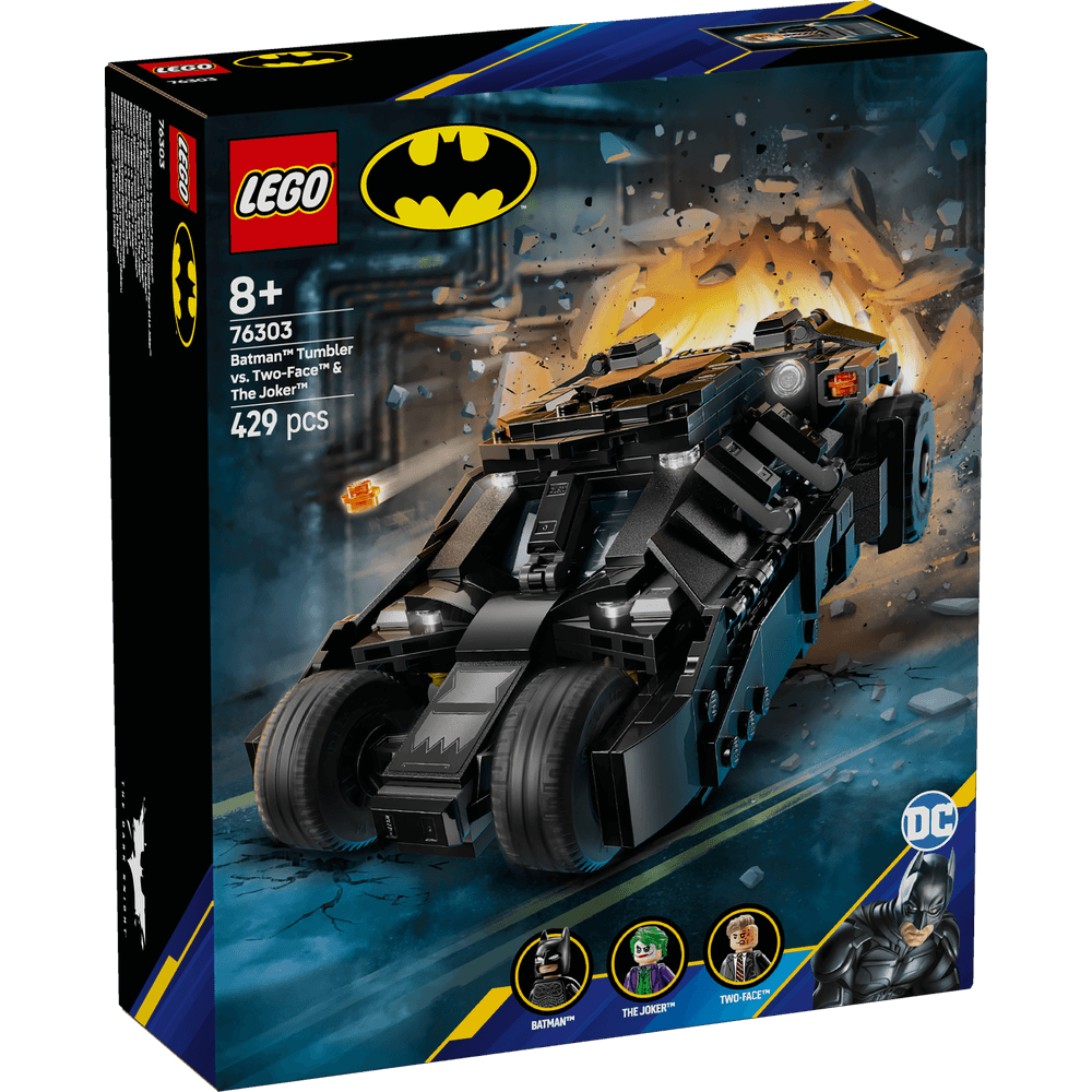 BATMAN TUMBLER VS TWO FACE AND THE JOKER 76303