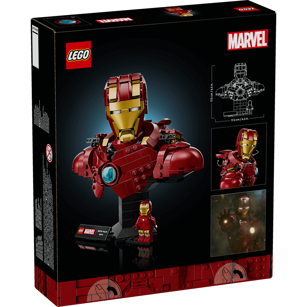 LEGO IRON MAN MK4 BUST 76327