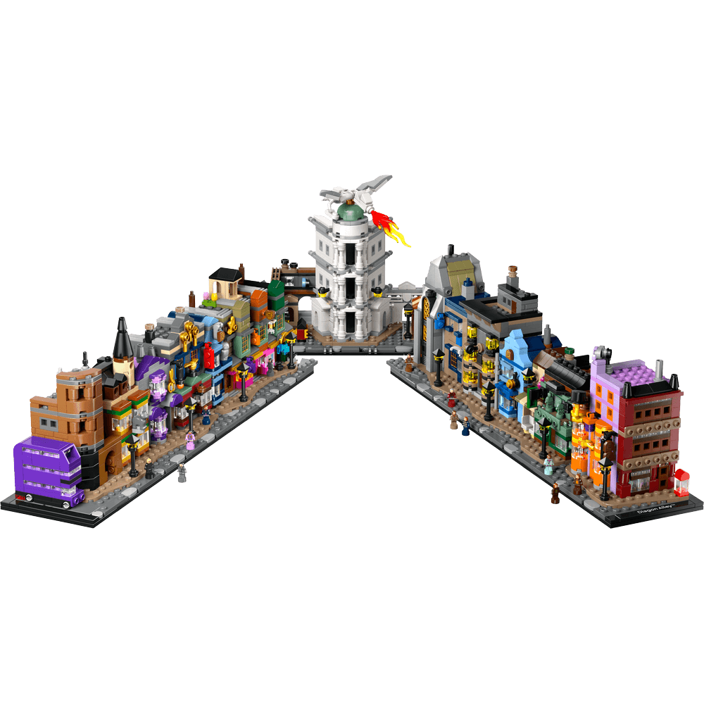 HARRY POTTER DIAGON ALLEY WIZARDING SHOPS 76444