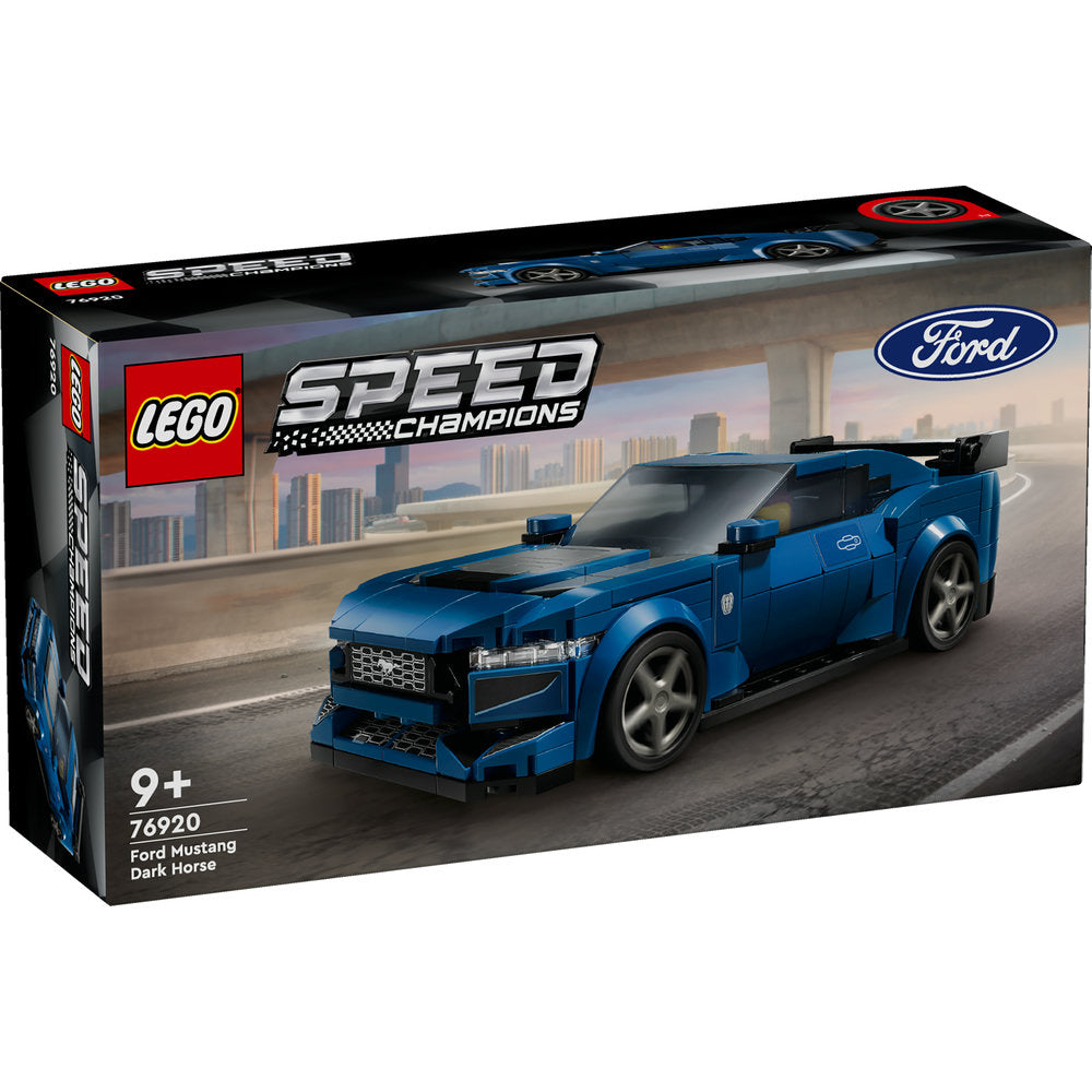 LEGO SPEED CHAMPIONS FORD MUSTANG DARK HORSE SPORTS CAR 76920