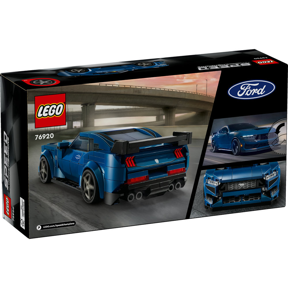 LEGO SPEED CHAMPIONS FORD MUSTANG DARK HORSE SPORTS CAR 76920