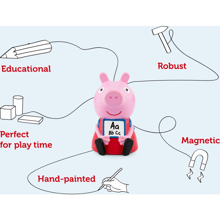 TONIES PEPPA PIG LEARN WITH PEPPA TONIE AUDIO CHARACTER