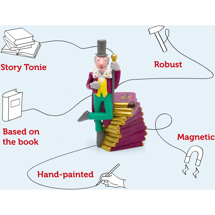 TONIES ROALD DAHL CHARLIE AND THE CHOCOLATE FACTORY TONIE AUDIO CHARACTER