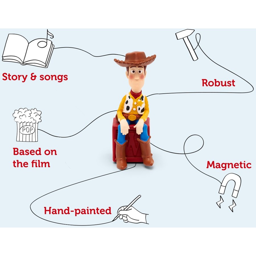 TONIES DISNEY TOY STORY WOODY TONIE AUDIO CHARACTER