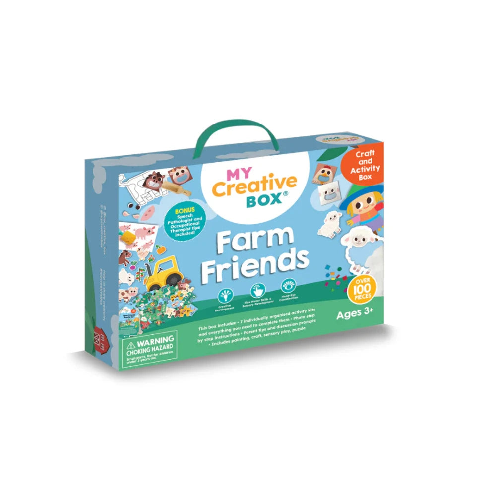 MY CREATIVE BOX FARM FRIENDS CRAFT AND ACTIVITY BOX