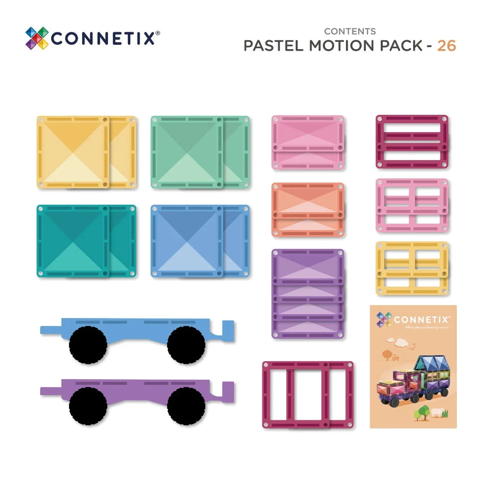 CONNETIX PASTEL MOTION 26PC PACK