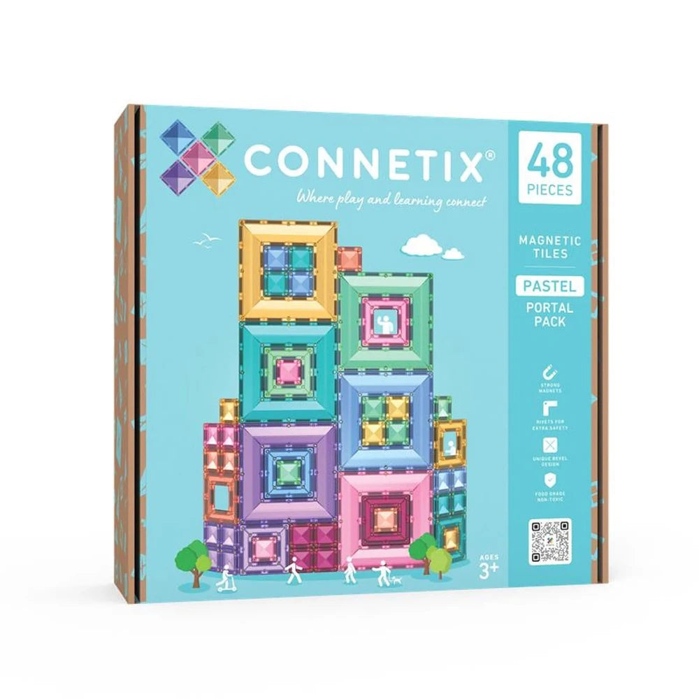 CONNETIX 48 PIECE PASTEL PORTAL PACK