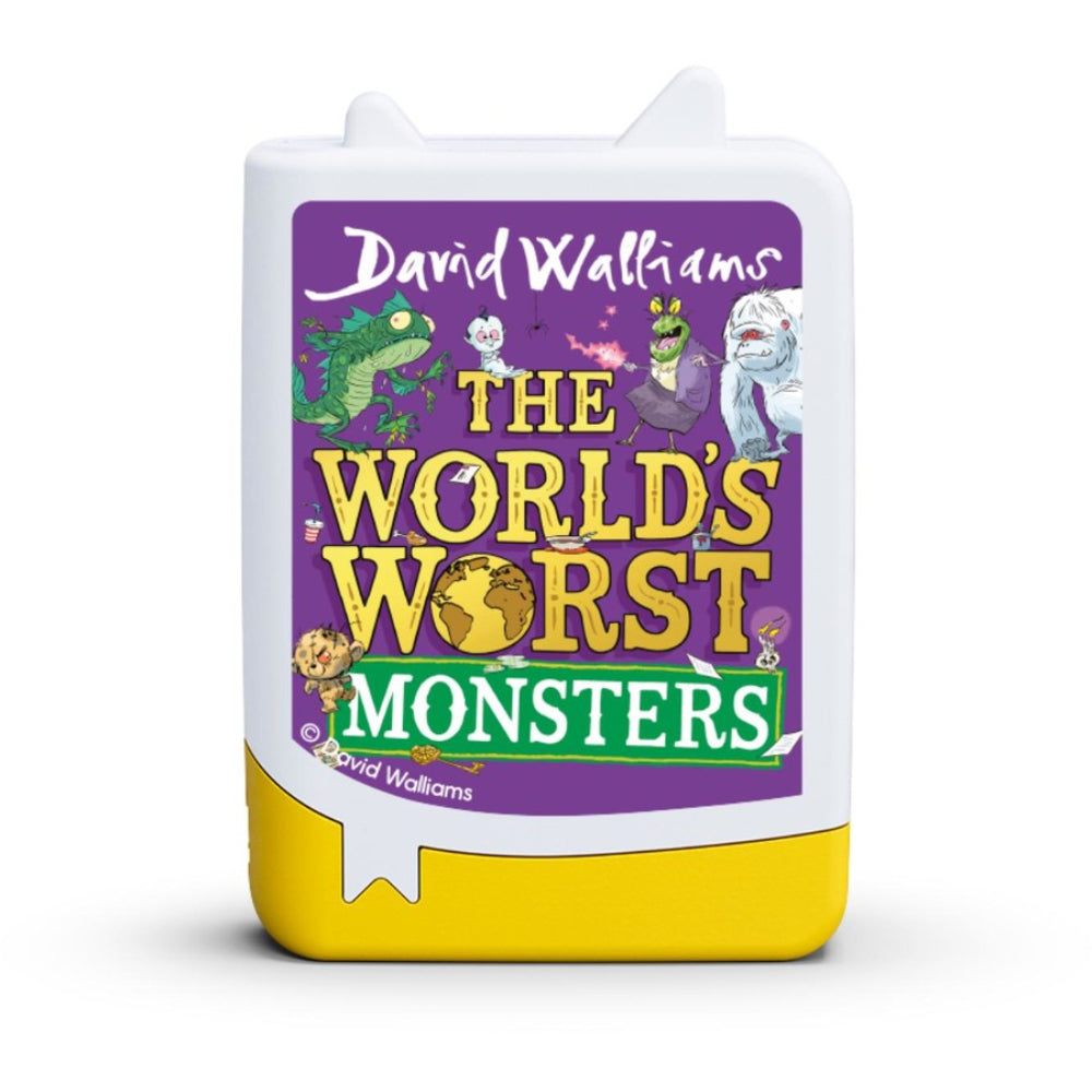 DAVID WALLIAMS THE WORLD'S WORST MONSTERS BOOK TONIE