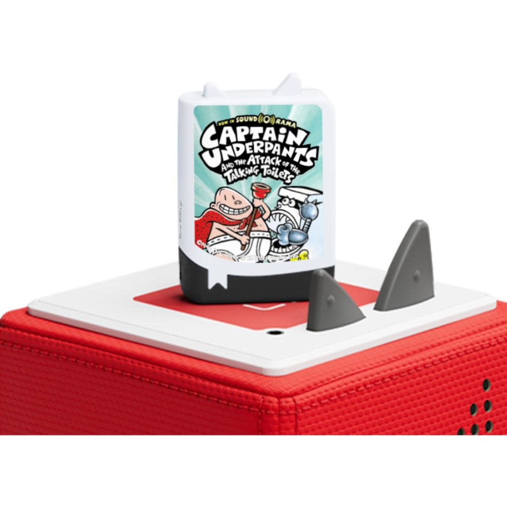 TONIES CAPTAIN UNDERPANTS AND THE ATTACK OF THE TALKING TOILETS BOOK TONIE