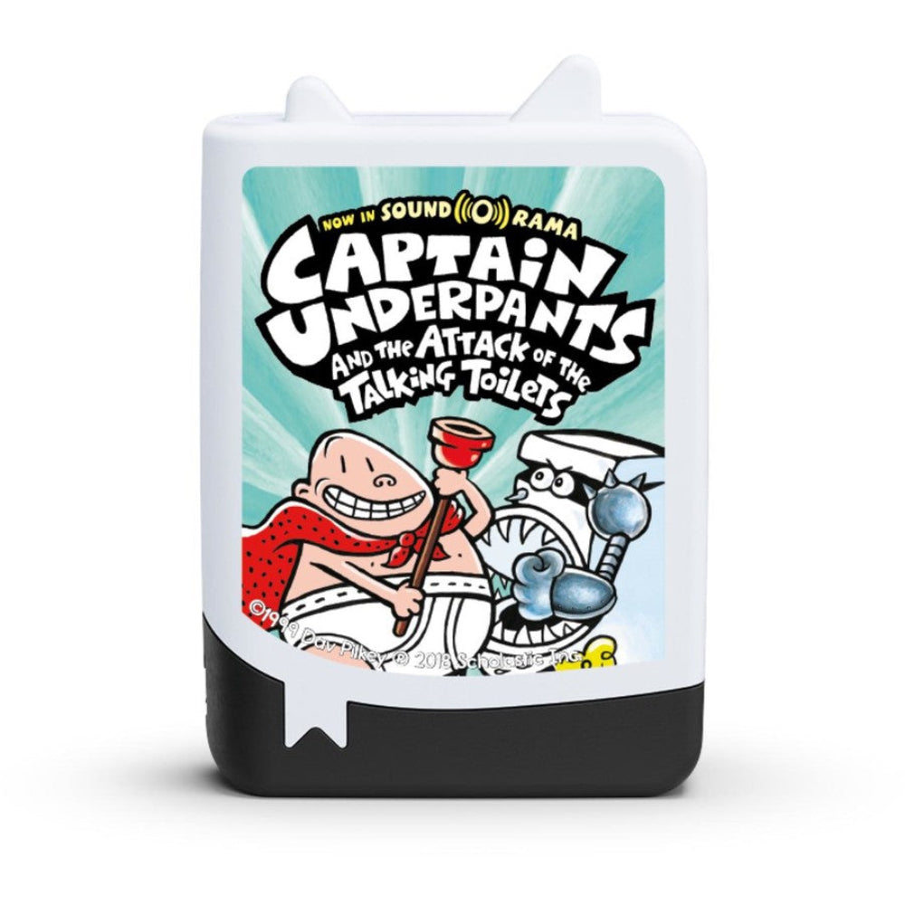 TONIES CAPTAIN UNDERPANTS AND THE ATTACK OF THE TALKING TOILETS BOOK TONIE