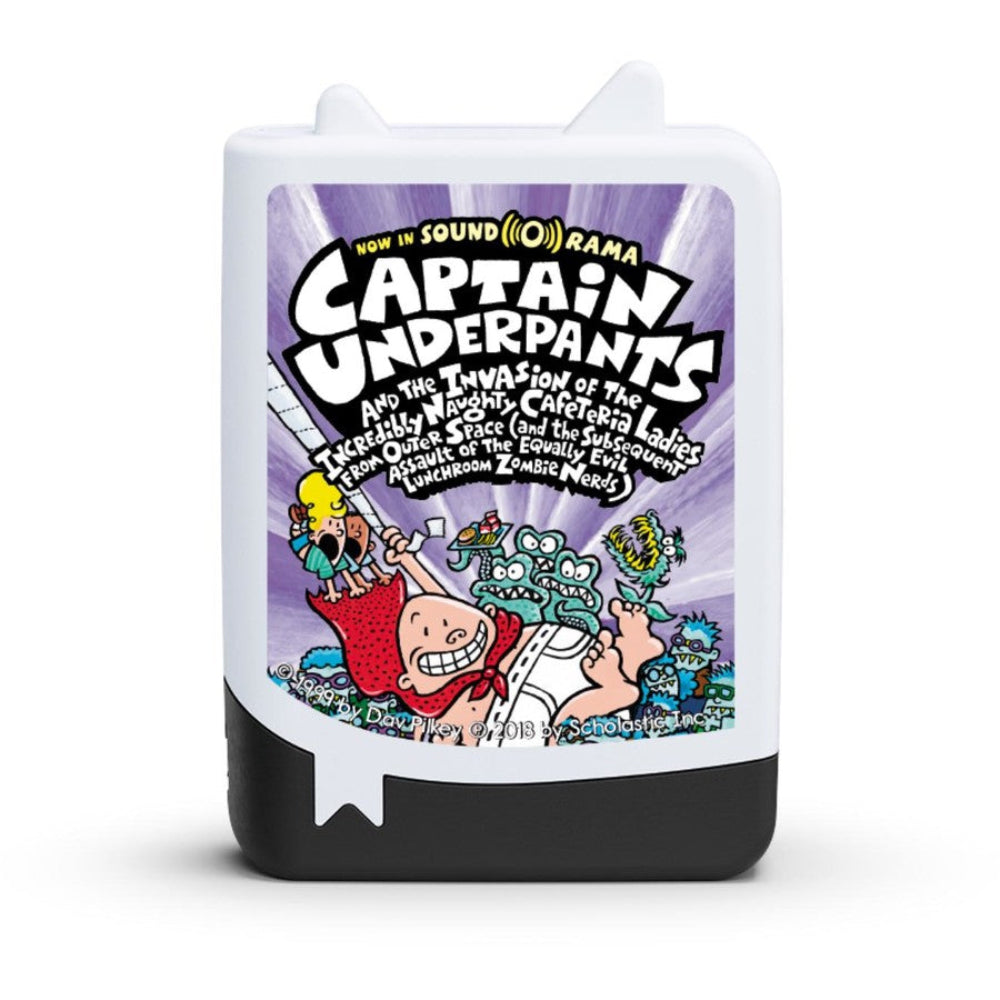 TONIES CAPTAIN UNDERPANTS AND THE INVASION OF THE INCREDIBLY NAUGHTY CAFETERIA LADIES FROM OUTER SPACE BOOK TONIE