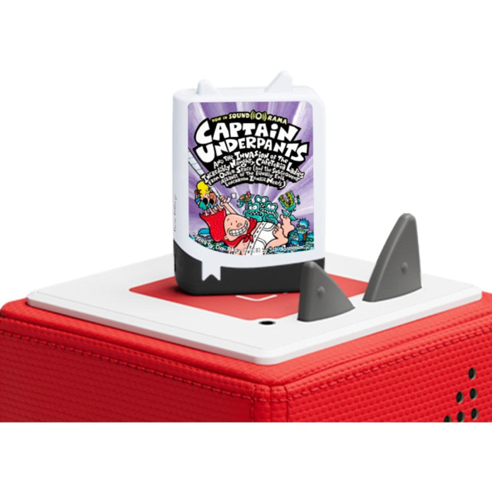 TONIES CAPTAIN UNDERPANTS AND THE INVASION OF THE INCREDIBLY NAUGHTY CAFETERIA LADIES FROM OUTER SPACE BOOK TONIE