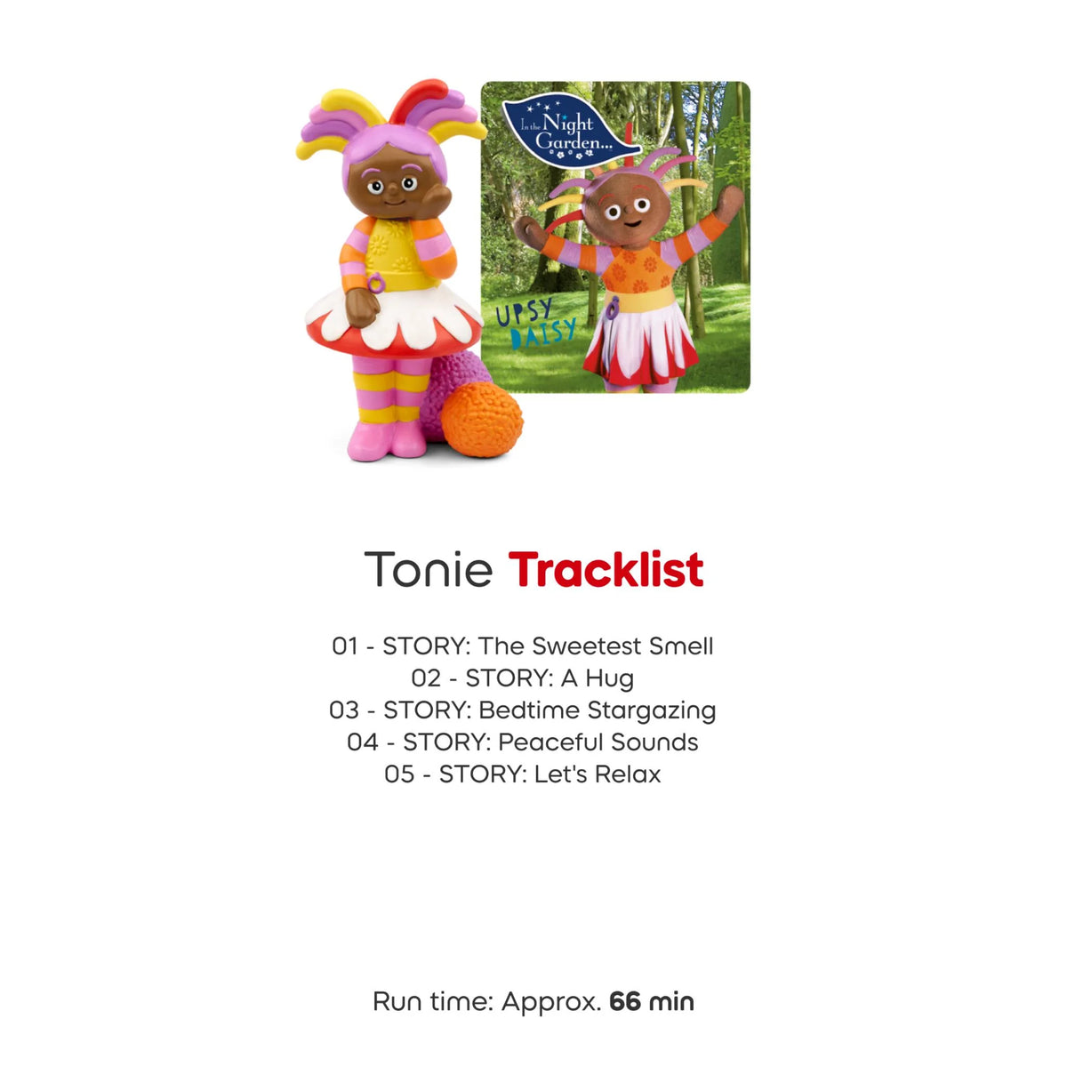 TONIES IN THE NIGHT GARDEN BEDTIME WITH UPSY DAISY TONIE AUDIO CHARACTER