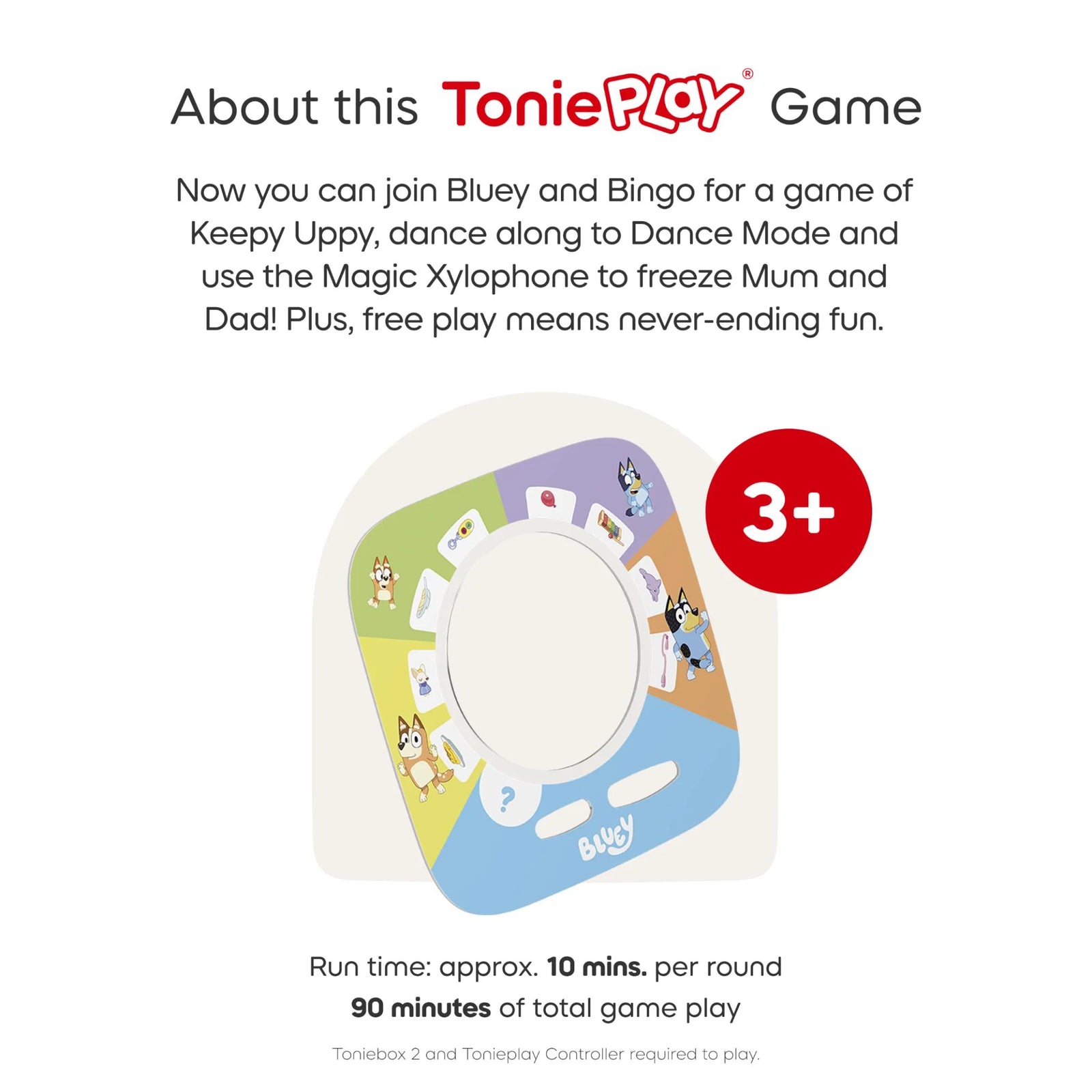 TONIES TONIEPLAY BLUEY YOUR PLAYFUL DAY WITH BLUEY GAME