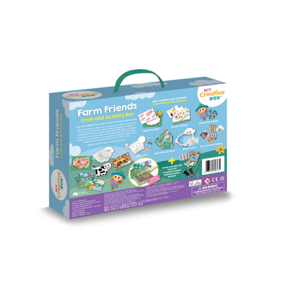MY CREATIVE BOX FARM FRIENDS CRAFT AND ACTIVITY BOX