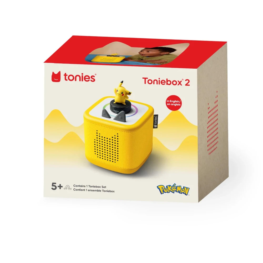 TONIES TONIEBOX 2 STARTER SET WITH PIKACHU YELLOW