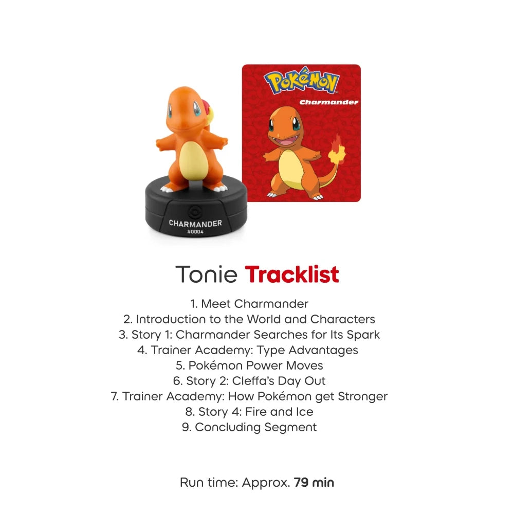 TONIES POKEMON CHARMANDER TONIE AUDIO CHARACTER