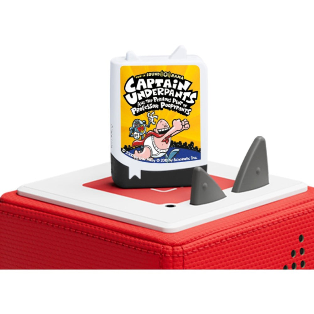 TONIES DAV PILKEY CAPTAIN UNDERPANTS AND THE PERILOUS PLOT OF PROFESSOR POOPYPANTS BOOK TONIE