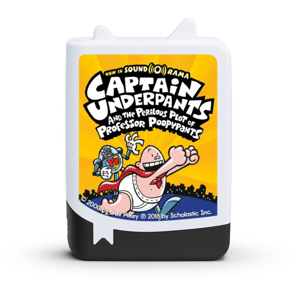 TONIES DAV PILKEY CAPTAIN UNDERPANTS AND THE PERILOUS PLOT OF PROFESSOR POOPYPANTS BOOK TONIE