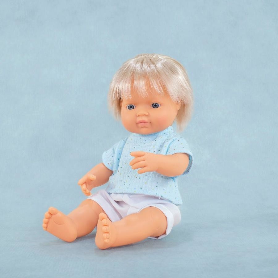 MINILAND MY FRIEND AND ME BLOND BOY 38CM