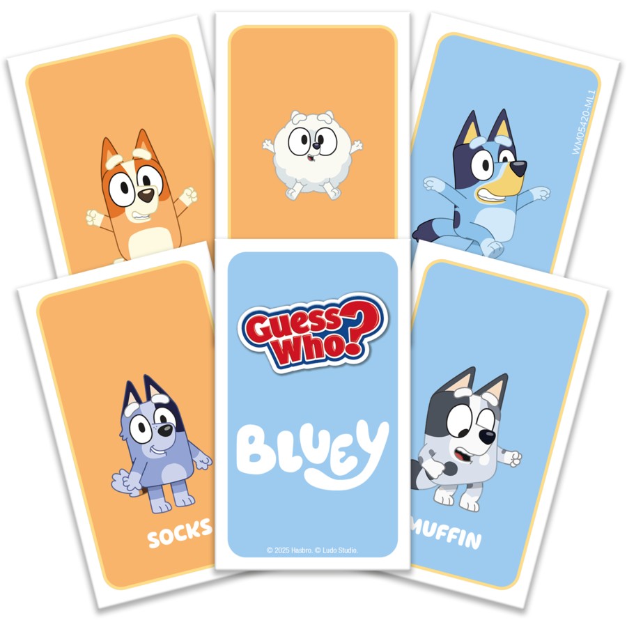 GUESS WHO BLUEY