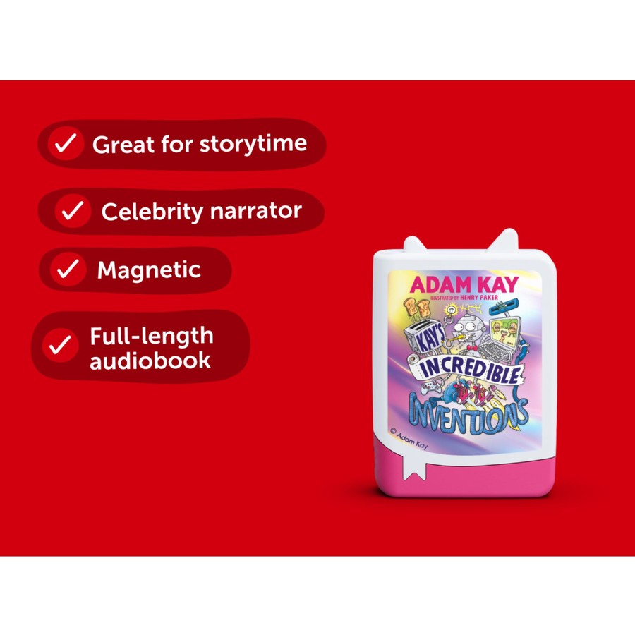 TONIES ADAM KAY INCREDIBLE INVENTIONS BOOK TONIE