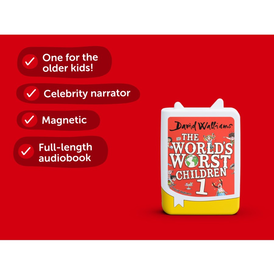 TONIES DAVID WALLIAMS THE WORLD'S WORST CHILDREN 1 BOOK TONIE